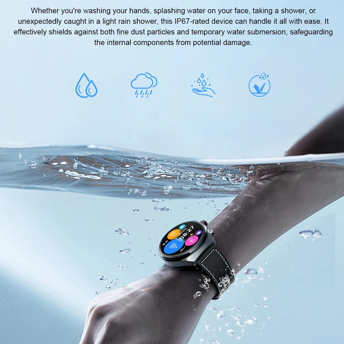 1.53 Inch Ips Screen 2 In 1 Bluetooth Earphone Smart Watch - Black 13