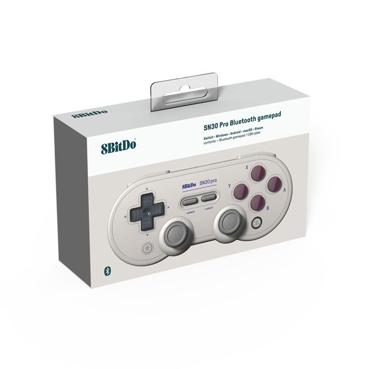 Light Gray Wireless Gamepad for Nintendo Switch 5
