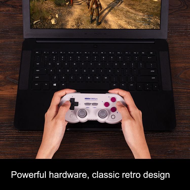 Light Gray Wireless Gamepad for Nintendo Switch 7