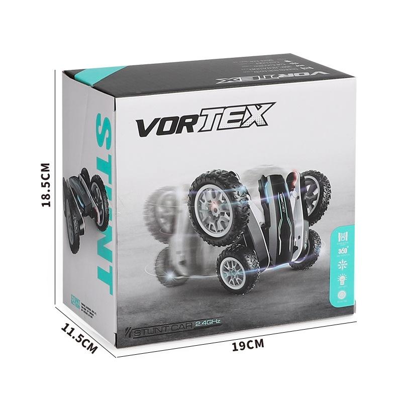 2.4g Rc Stunt Car - Double Deformation Twisting & Rotating - White 8