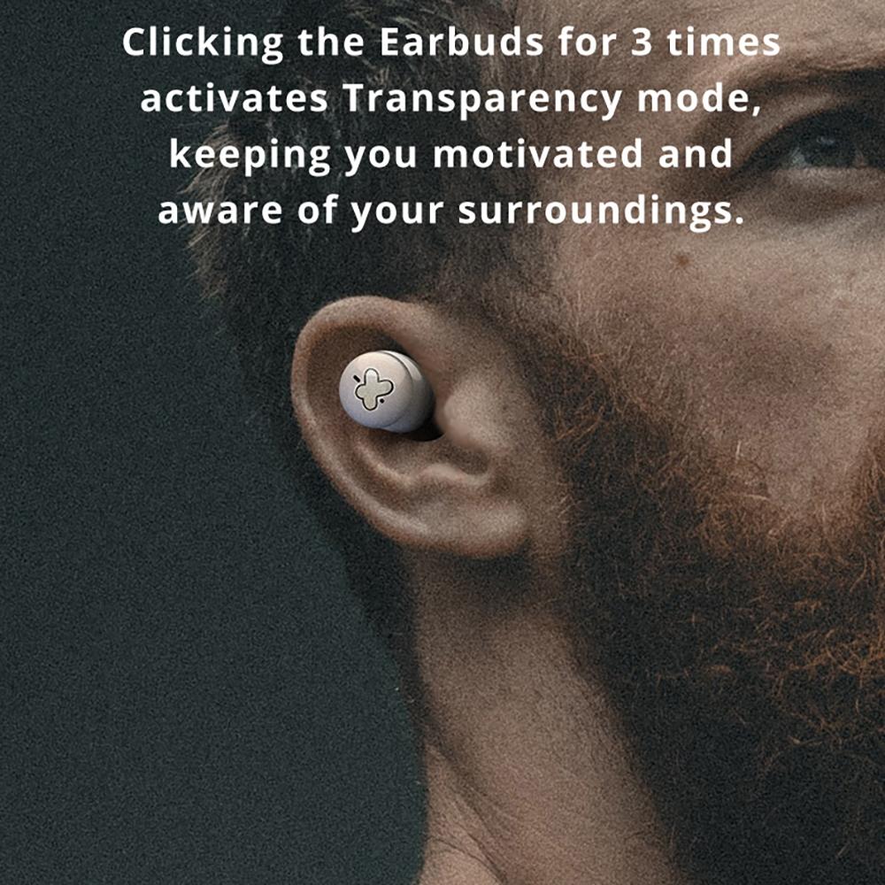 Wireless Anc Bluetooth Gaming Earbuds with Active Noise Reduction - Black 8