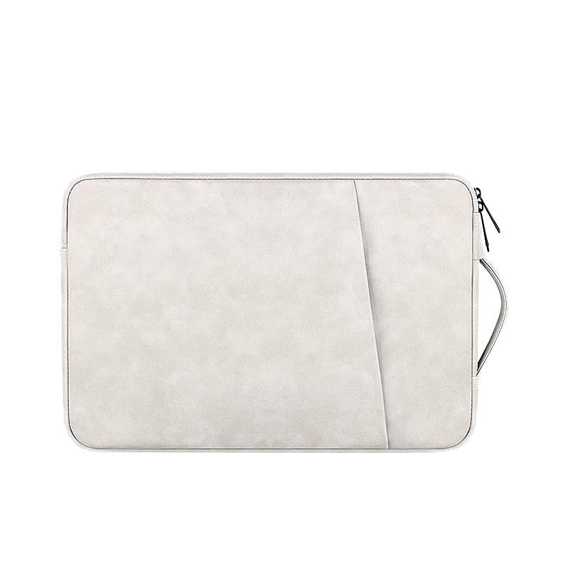 13.3 Inch Sheepskin Notebook Inner Bag - Natural - Deep Space Gray 15