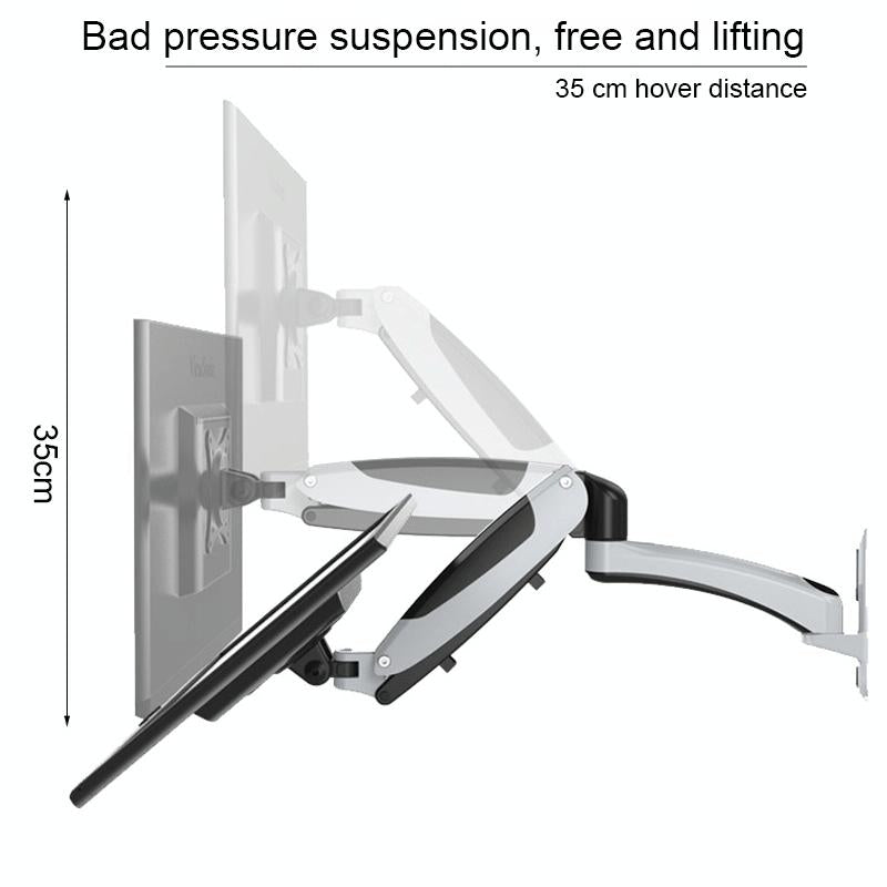 Gas Spring Wall-mounted Monitor Stand - Factory Design 5