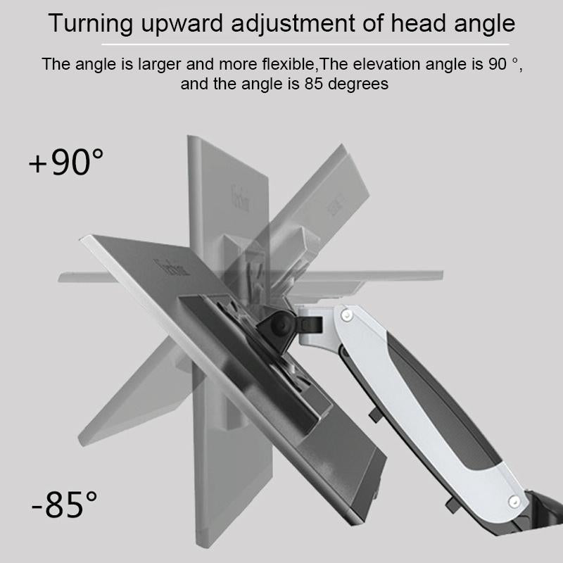 Gas Spring Wall-mounted Monitor Stand - Factory Design 6