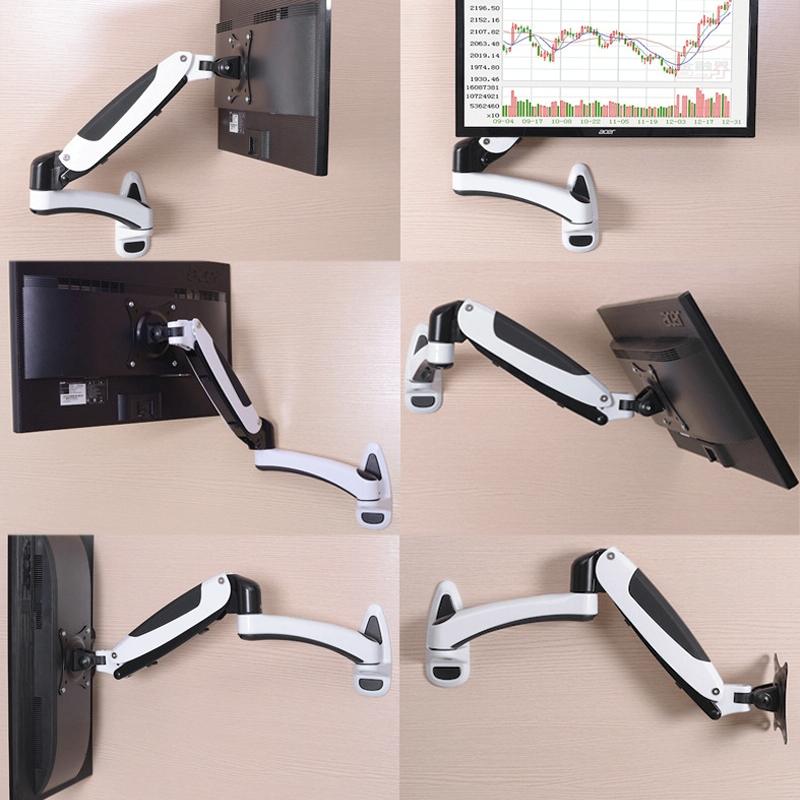 Gas Spring Wall-mounted Monitor Stand - Factory Design 8