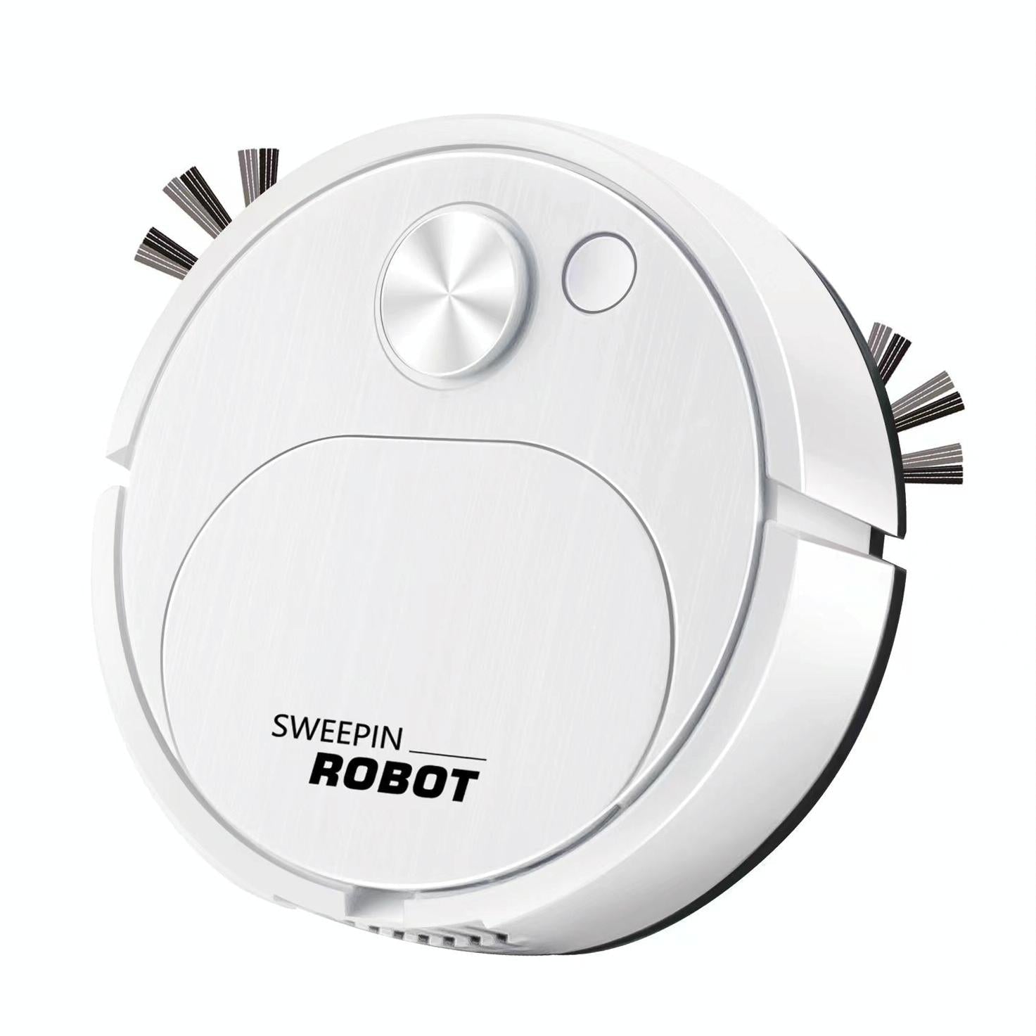 Smart Usb Charging Robot Vacuum for Family Cleaning - Yellow 14
