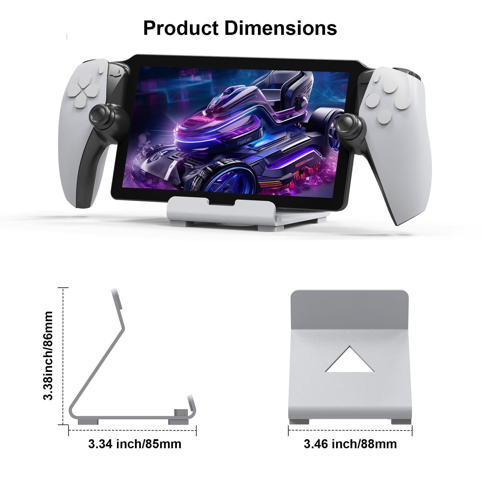 Universal Gaming Desktop Stand - Multi Device - Black 4