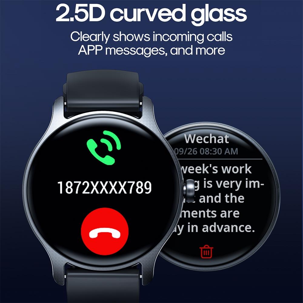 1.28 Inch Ip68 Waterproof Smart Watch Support Make / Answer Call & Heart Rate Monitoring Dark Grey 6