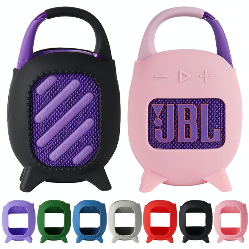 Soft Silicone Protective Case for Jbl Clip 5 Portable Speaker - Pink 7