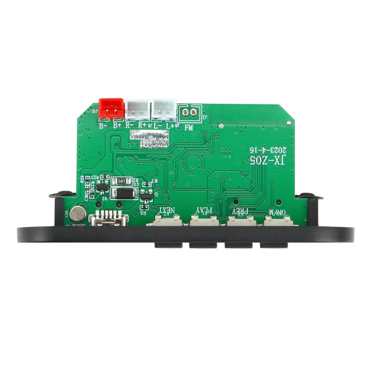 3.7V Bluetooth Mic For Recording Calls Black 4