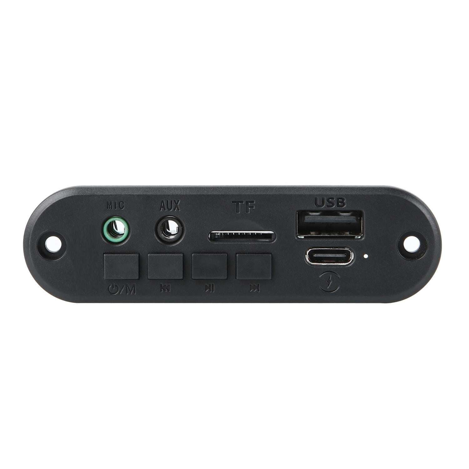 3.7V Bluetooth Mic For Recording Calls Black 6
