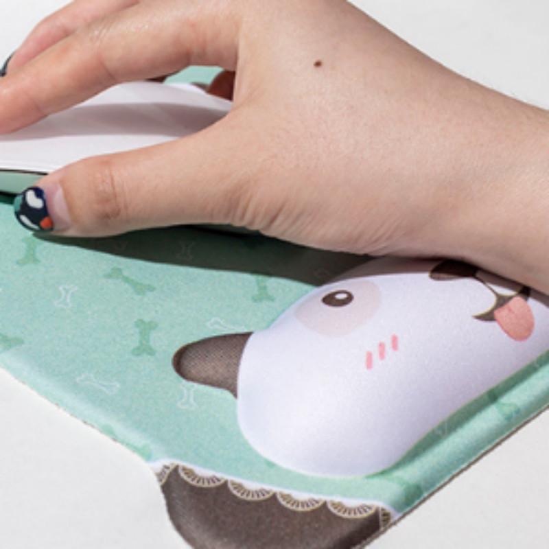 Cartoon Silicone Mouse Pad Wristband - Dog 3