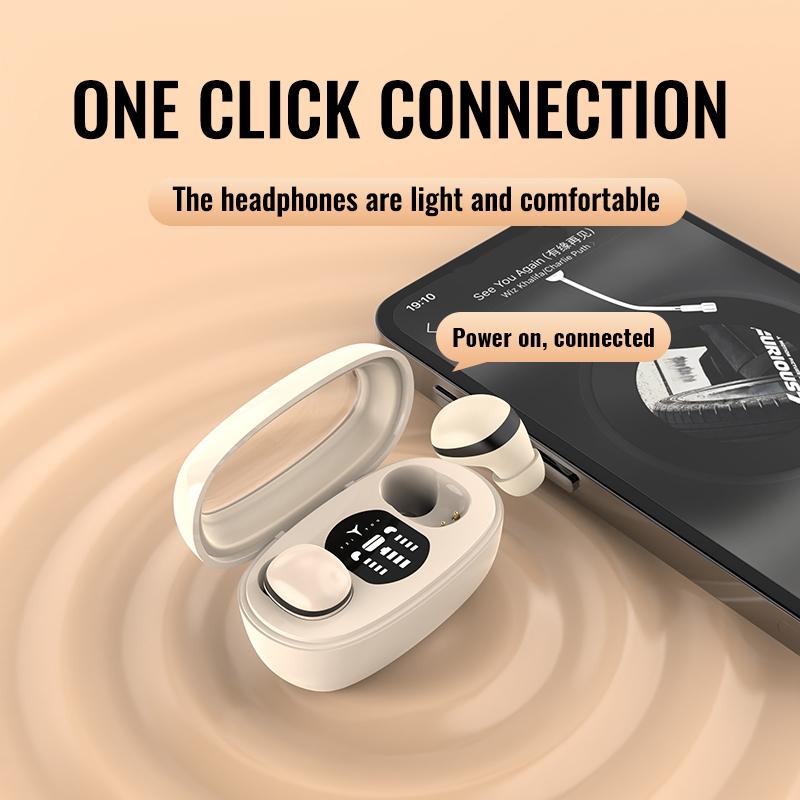 Wireless Mini Tws Earbuds with Noise Reduction and Long Battery Life - Skin Colour 5