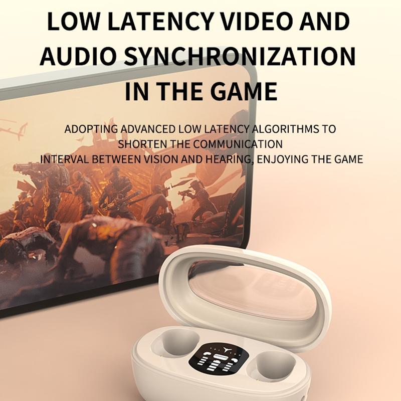 Wireless Mini Tws Earbuds with Noise Reduction and Long Battery Life - Skin Colour 10