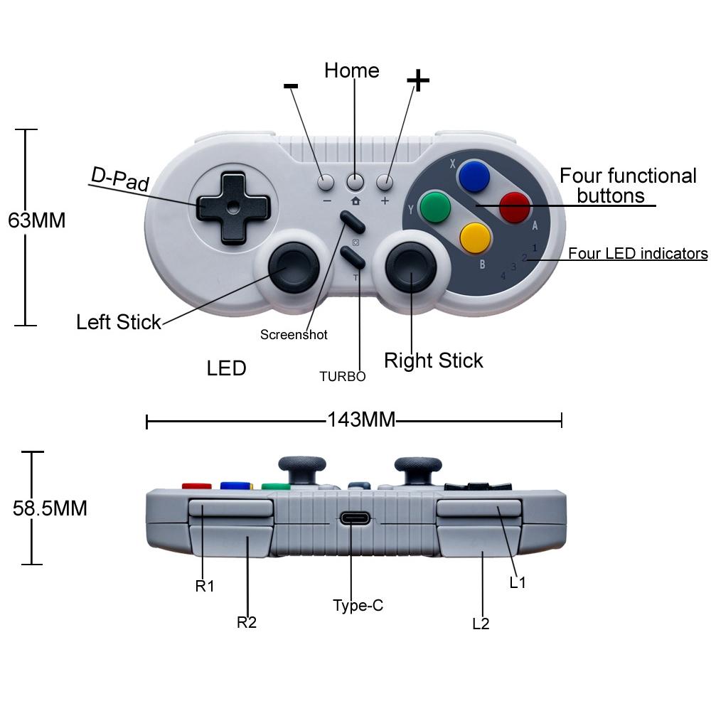 Mini Nintendo Switch Motion Controller - Wireless 4