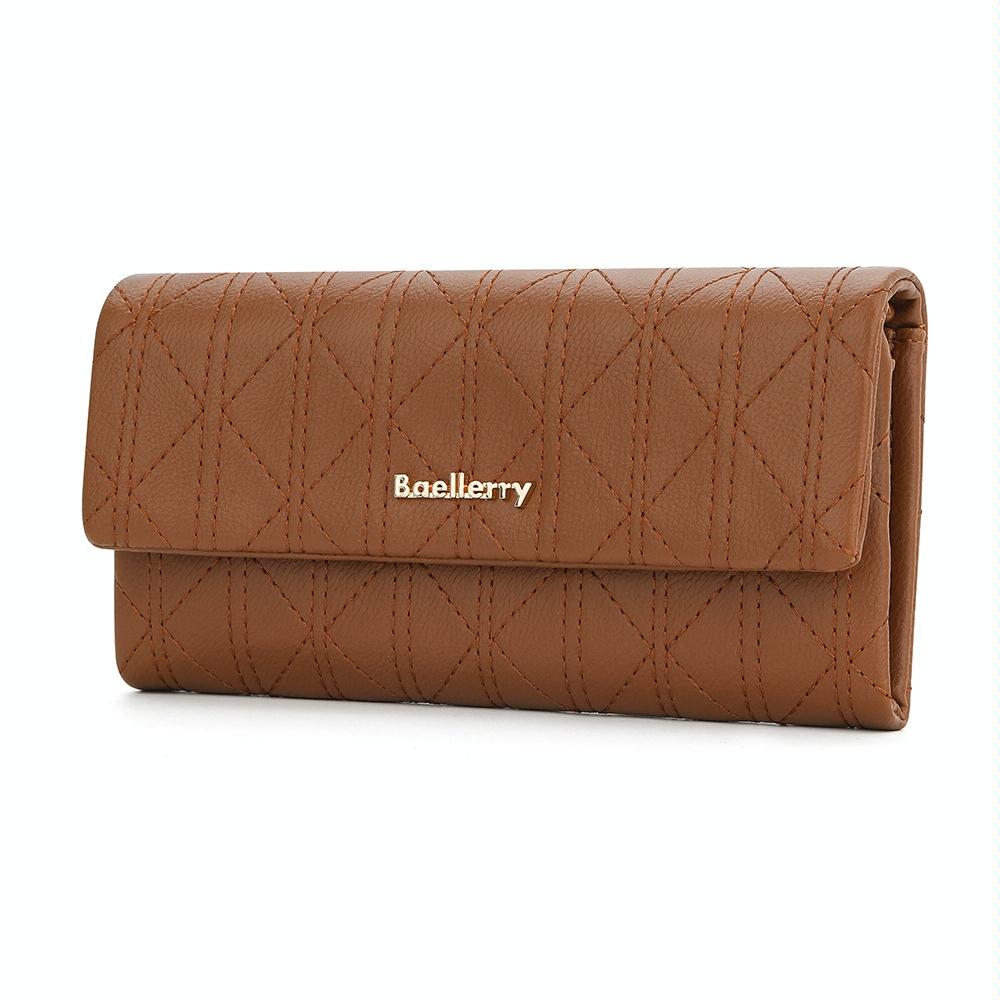 Large Capacity Magnetic Clutch Wallet for Women - Black