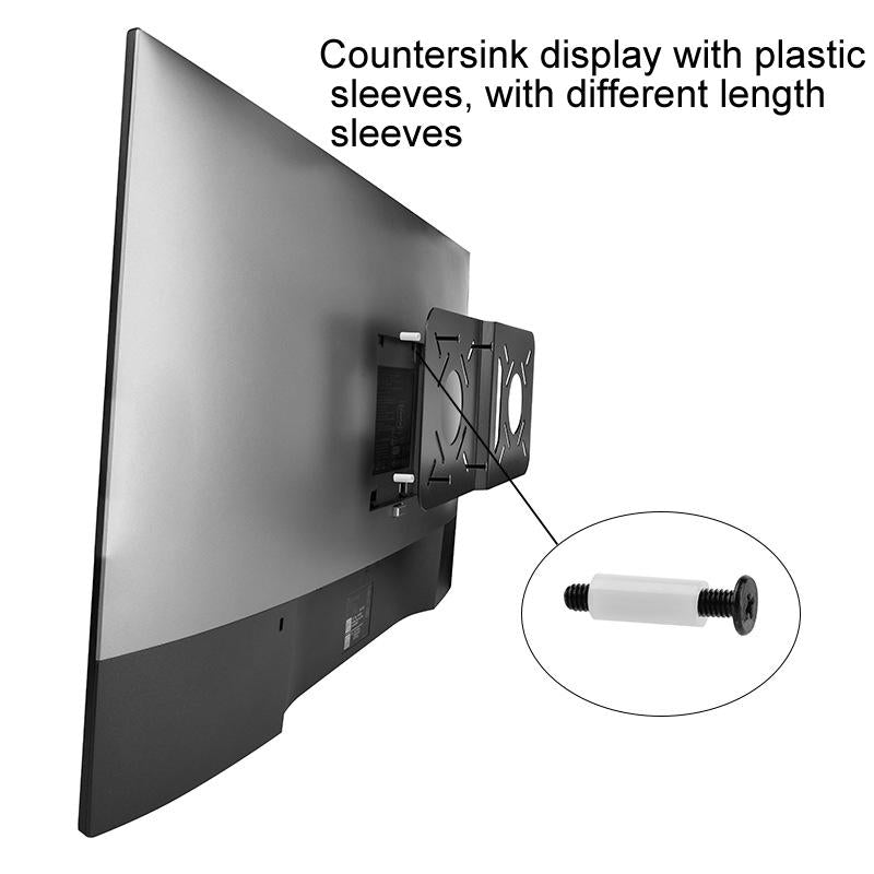 Universal Vesa Mount for Computer Monitor Router and Tablet - Black 5