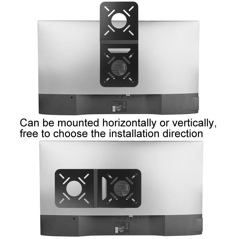 Universal Vesa Mount for Computer Monitor Router and Tablet - Black 6