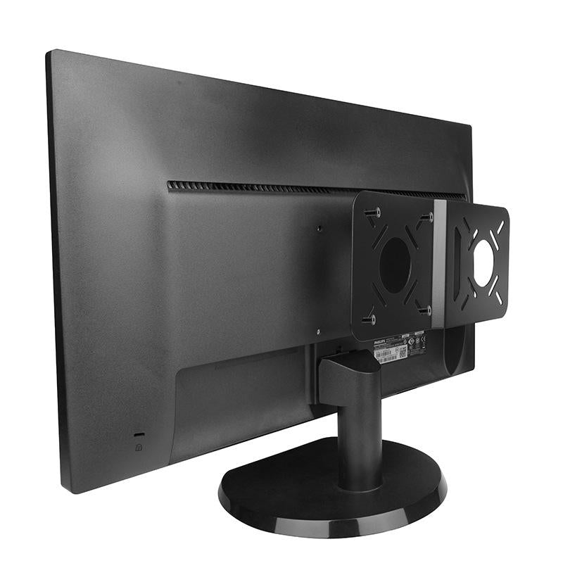 Universal Vesa Mount for Computer Monitor Router and Tablet - Black 7