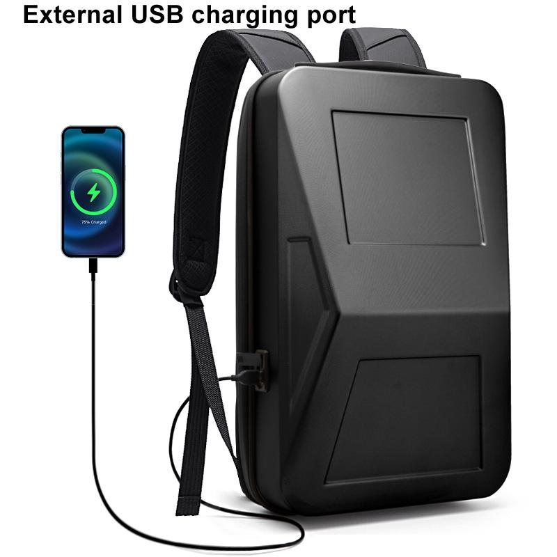 Expandable Business Backpack For Men Black 3