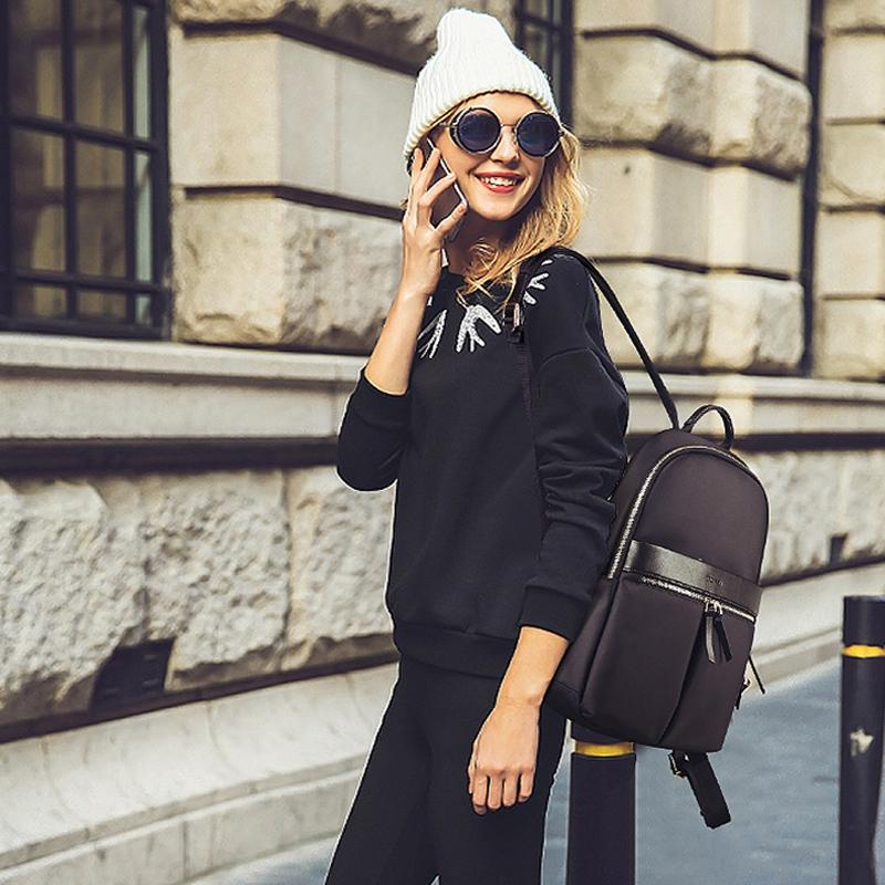 Waterproof 14-inch Laptop Backpack - Lightweight and Casual - Black 9