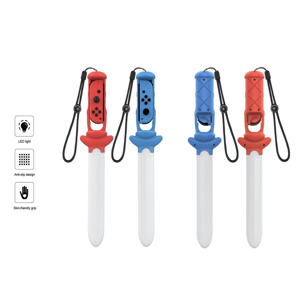 Universal Luminous Sword for Switch - Left / Right Handle - Red 5