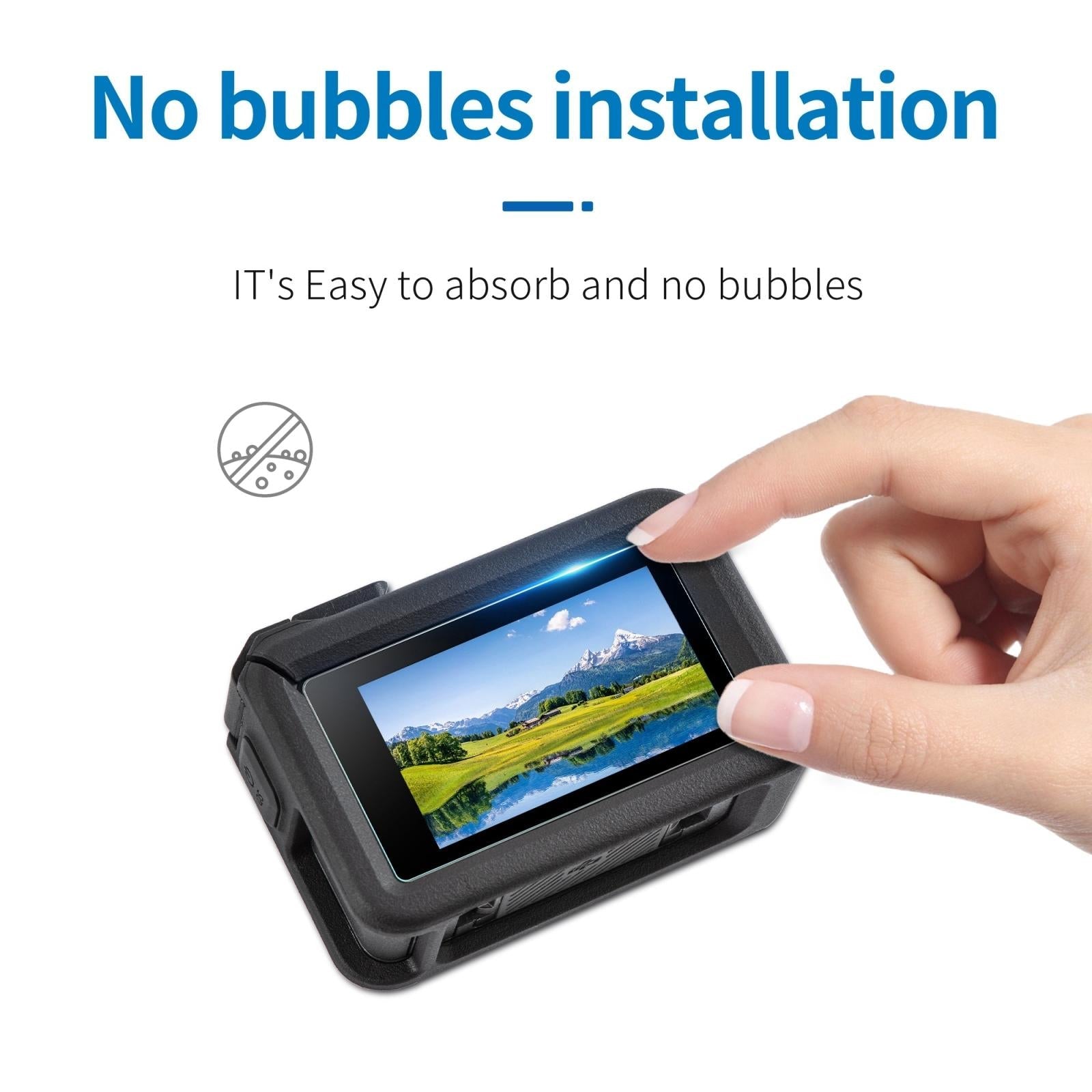 Tempe Glass Lens Protector for Dji Action - 3-in-1 Set 8