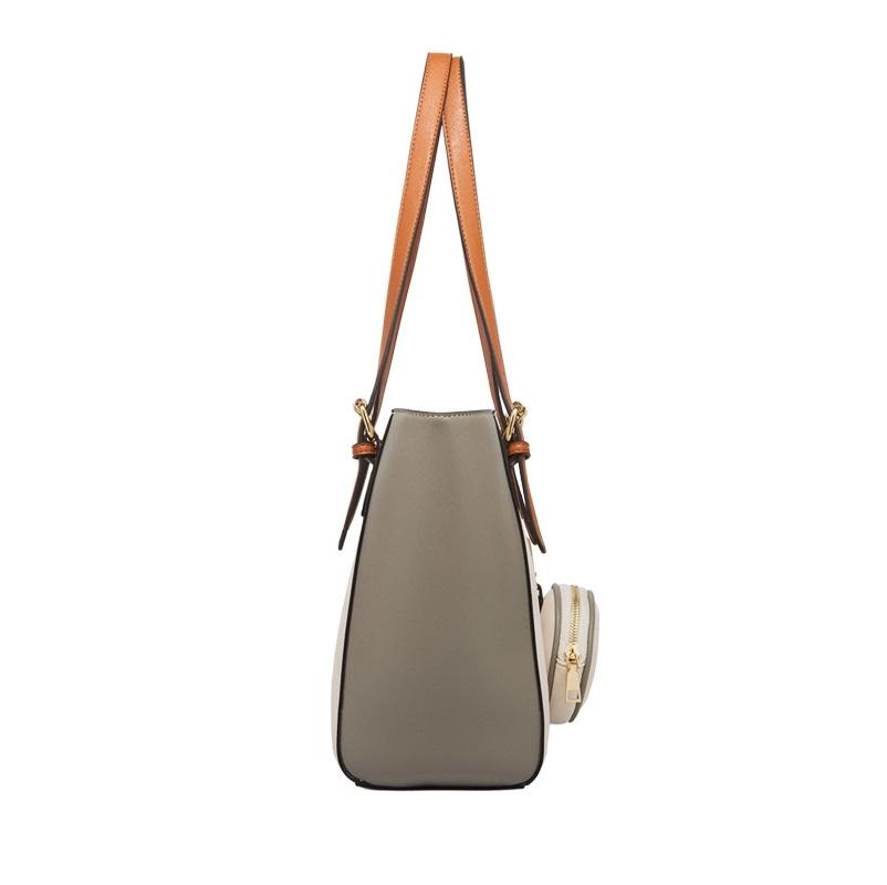 Large Capacity 3-in-1 Fashion Handbag for Women - White 5