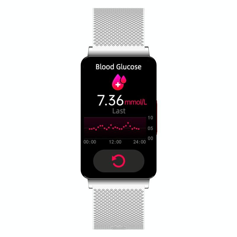 Smart Health Monitoring Watch With Colour Screen - Black 13