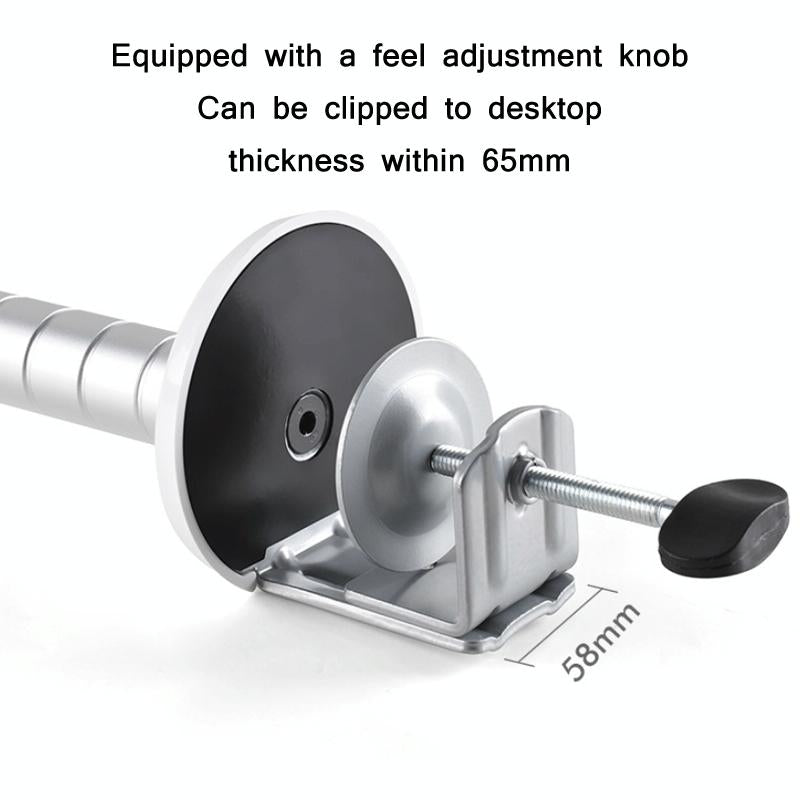 Silver Desktop Monitor Stand - Lifts Laptop 6
