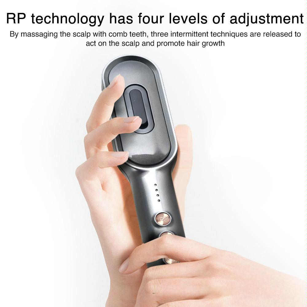 Kd3806 Ems Micro-Current Hair Care Comb - White 4