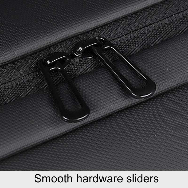 Large Capacity Expandable Business Backpack - Black 6