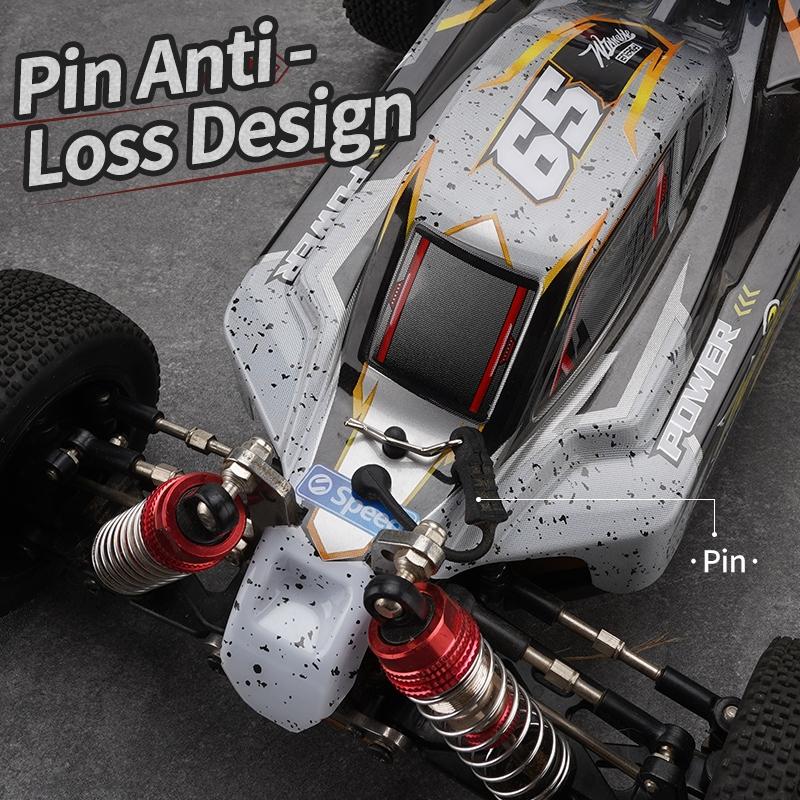 Black Electric 4wd Alloy Off-road Rc Car 4