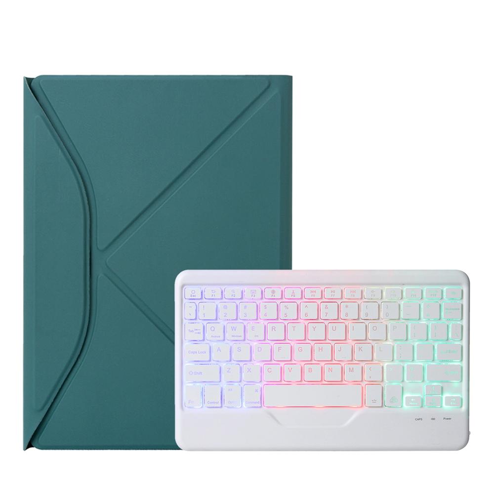 Bluetooth Keyboard Leather Case For Ipad Pro 11 - Backlit With Pen Slot - Black 3