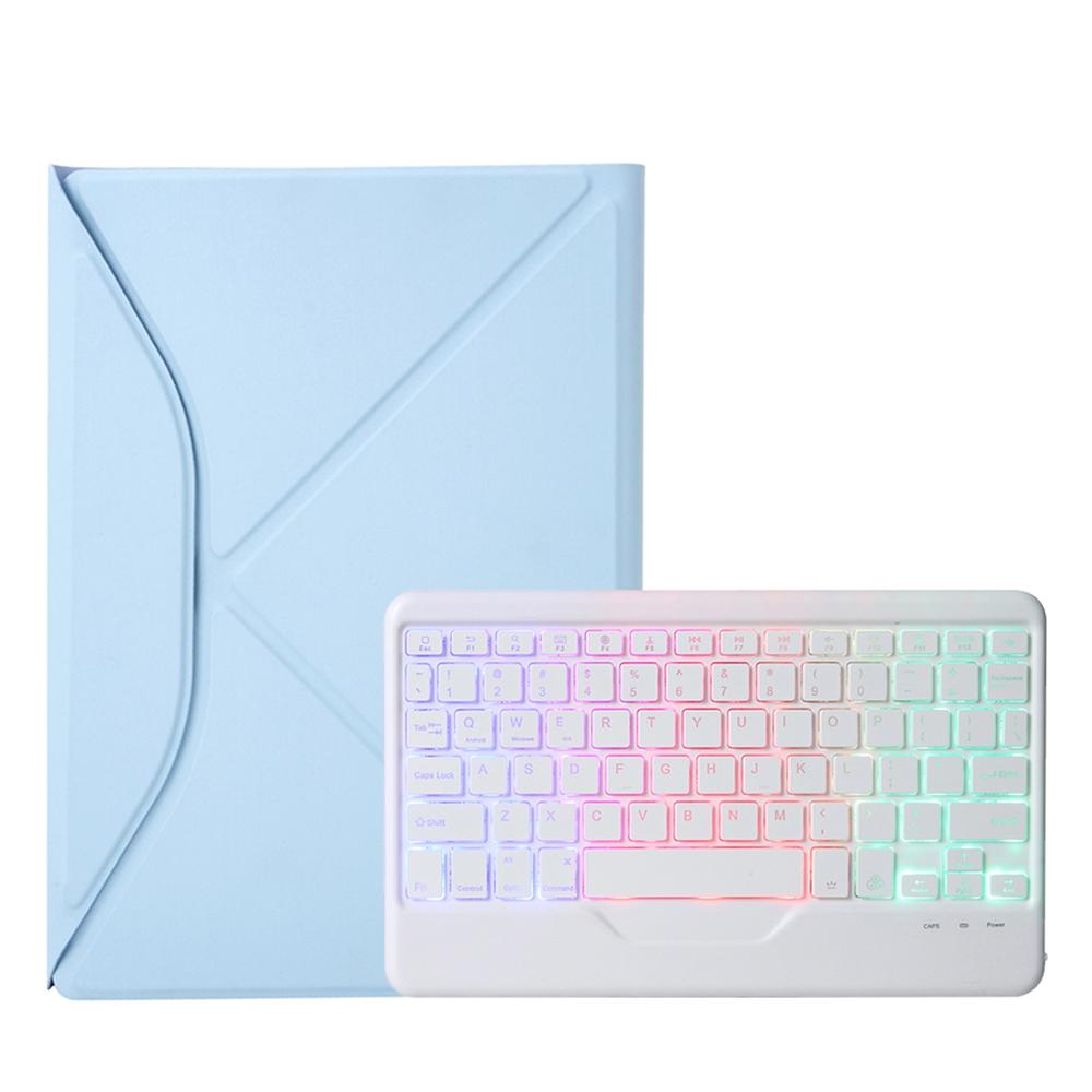 Bluetooth Keyboard Leather Case For Ipad Pro 11 - Backlit With Pen Slot - Black 13