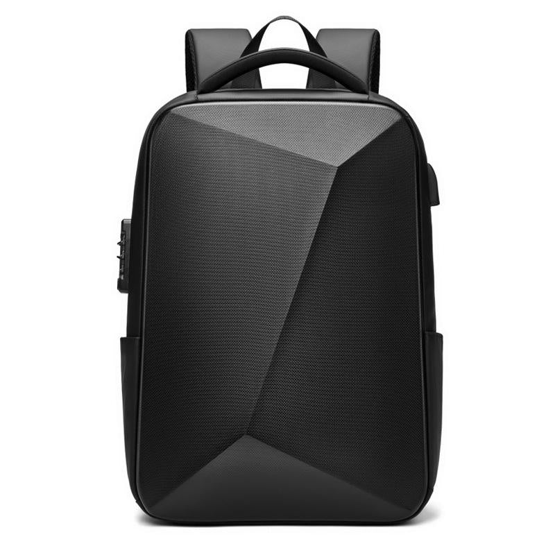 Expandable Usb Laptop Backpack for Business Travel - Black 3