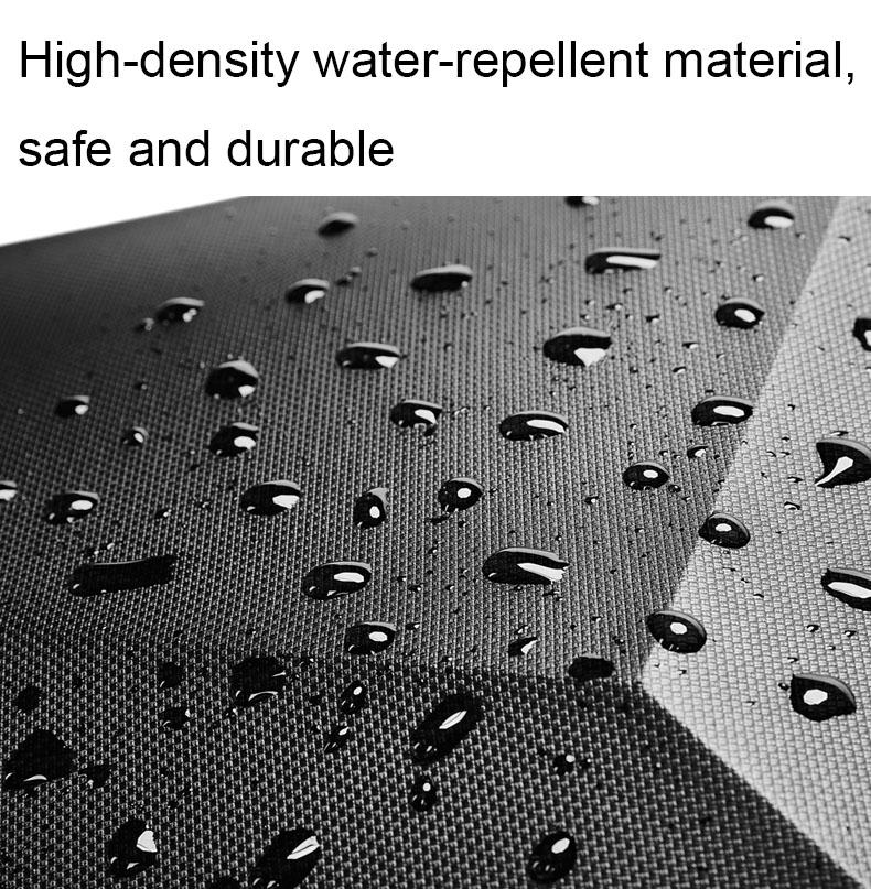 Expandable Usb Laptop Backpack for Business Travel - Black 14