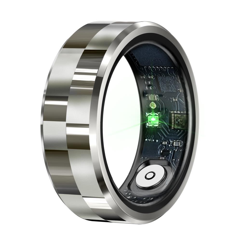 Smart Ring With Health Monitoring Gesture Control And Somatosensory Games - Size 8 - Black 14