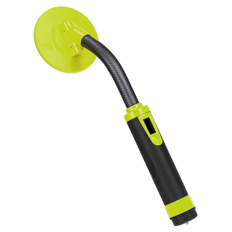 Handheld Metal Detector with Positioning Rod for Treasure Hunting - Orange 9