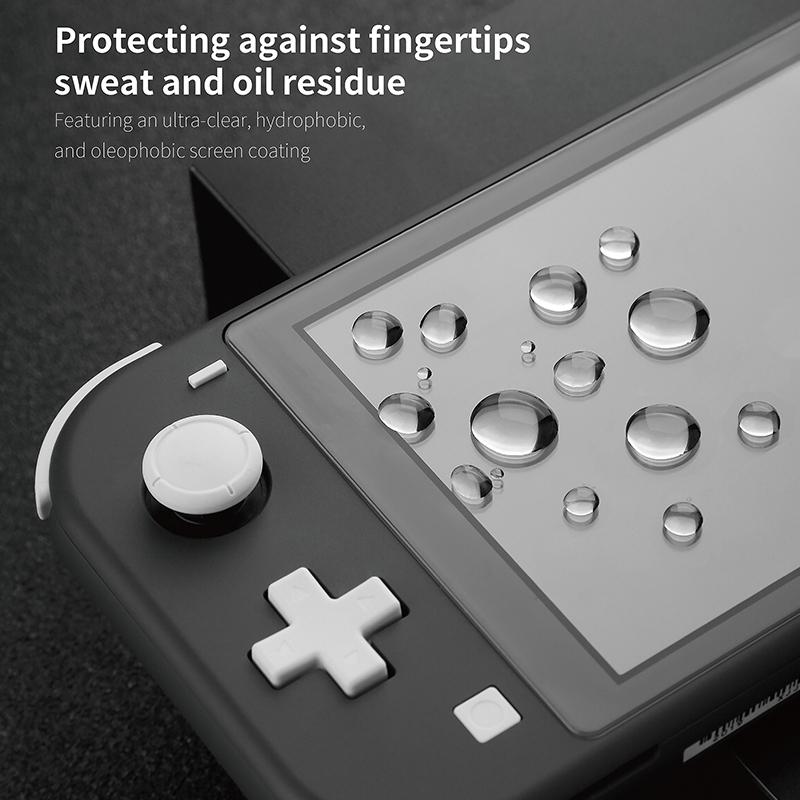 Anti-fingerprint Tempered Film for Switch Lite - Hd Quality 5