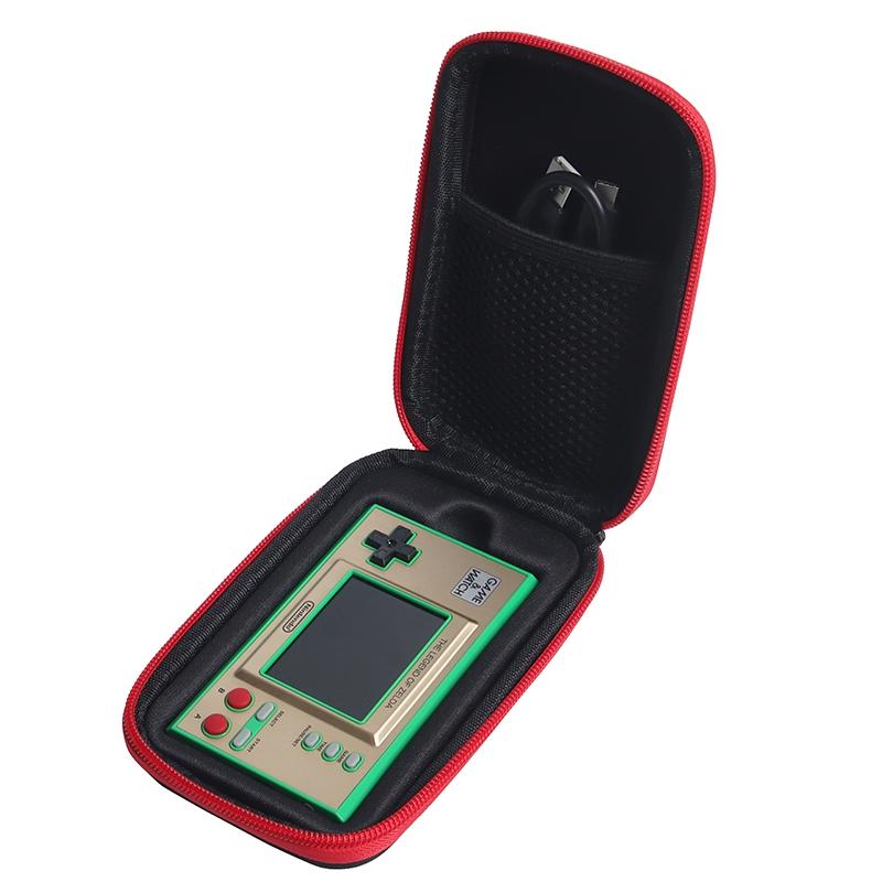 Nintendo Watch Portable Storage Bag - Compact & Convenient - Red 7