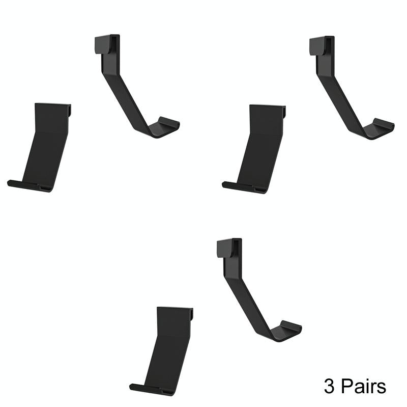 Ps5 Headphone Storage Rack - 3 Pairs Side-mounted Hook 3
