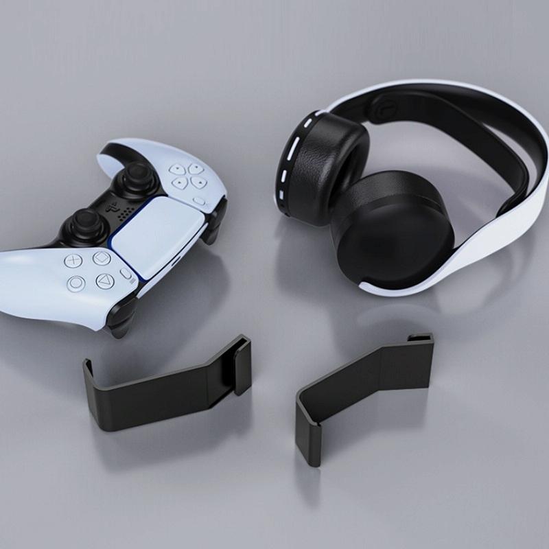 Ps5 Headphone Storage Rack - 3 Pairs Side-mounted Hook 4