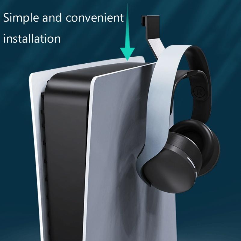 Ps5 Headphone Storage Rack - 3 Pairs Side-mounted Hook 5