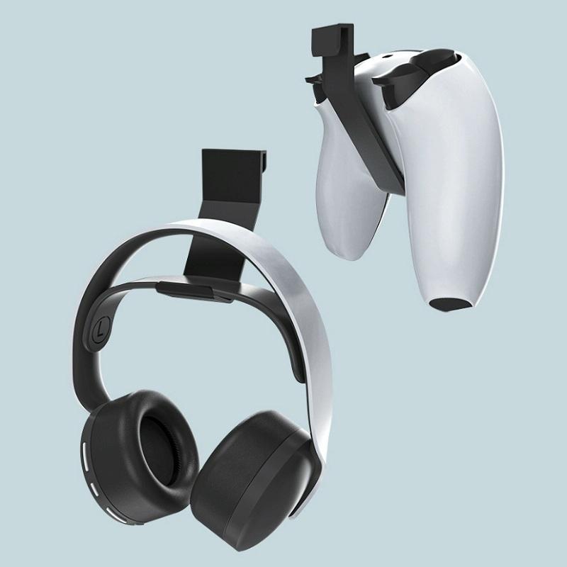 Ps5 Headphone Storage Rack - 3 Pairs Side-mounted Hook 6