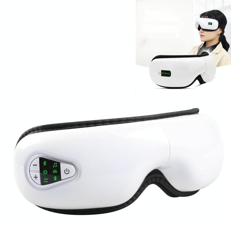 Yk108 Eye Massager Hot Compression Bluetooth White