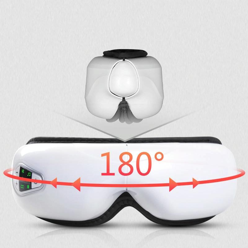 Yk108 Eye Massager Hot Compression Bluetooth White 8