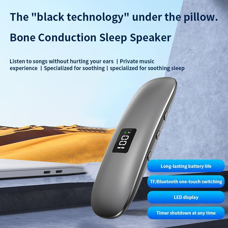 Bone Conduction Bluetooth 5.3 Sleep Speaker Grey 3
