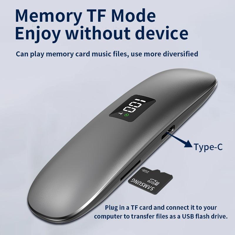 Bone Conduction Bluetooth 5.3 Sleep Speaker Grey 4