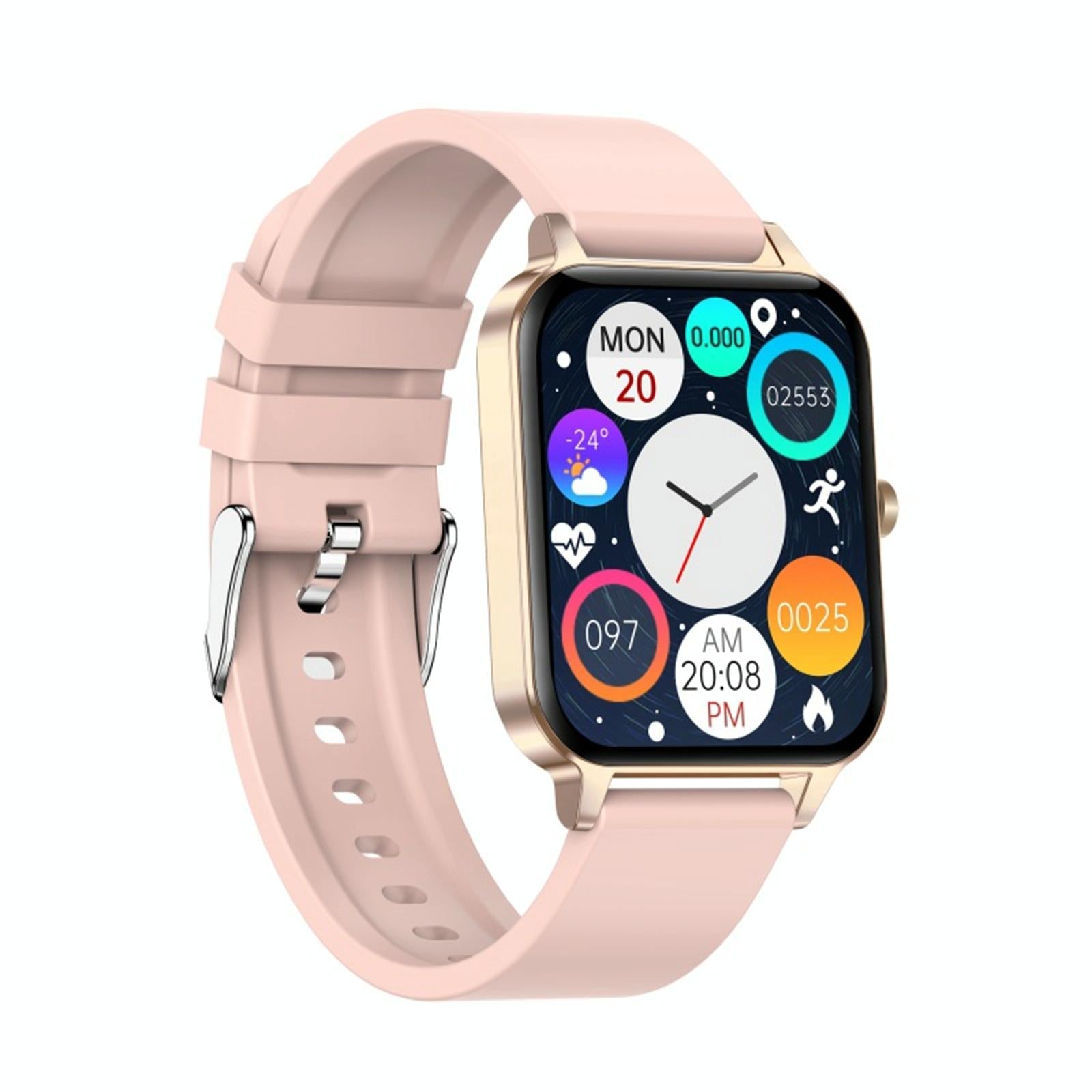 1.69 Inch Ips Touch Screen Ip68 Waterproof Smart Watch Support Sleep Monitoring / Heart Rate Monitoring / Bluetooth Call / Body Temperature Monitoring - Black 3